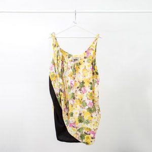 Acne Studios Free Flower Printed Satin-Twill Mini